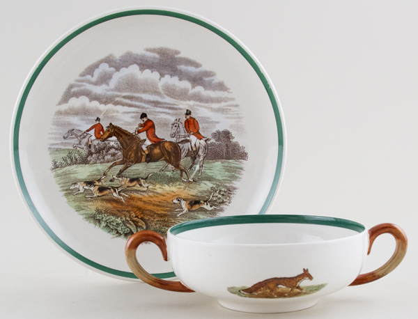 Soup Cup and Saucer c1956